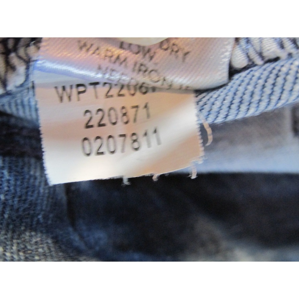 J. JILL Authentic Fit Slim Ankle Jeans Womens 16 Blue Denim Mid Rise Stretch - Picture 11 of 16